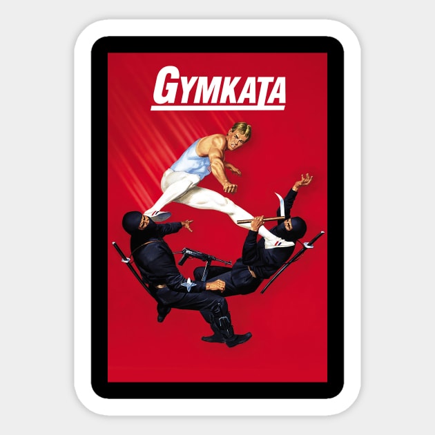 Gymkata Sticker by Asanisimasa